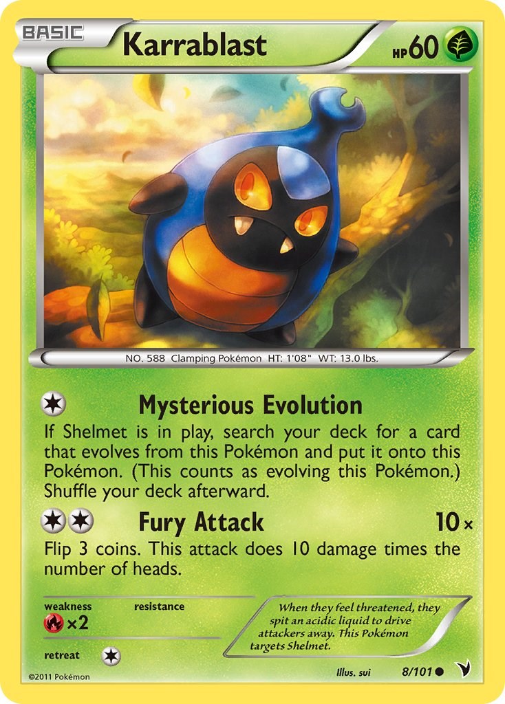 Karrablast card artwork