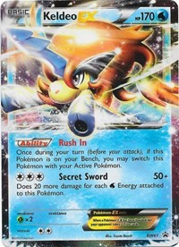 Keldeo-EX card artwork
