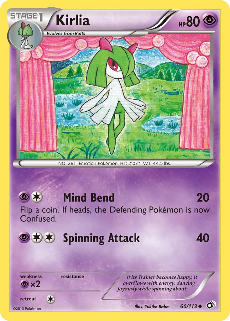 Kirlia card artwork