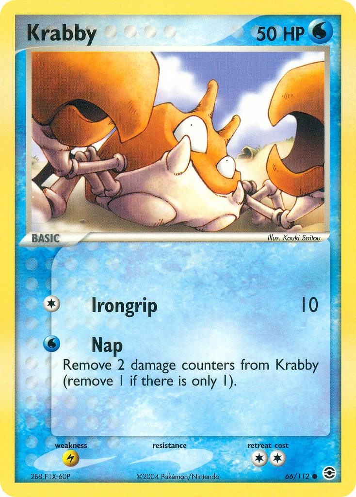 Krabby card artwork