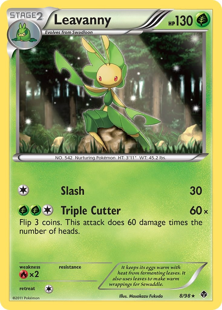 Leavanny card artwork