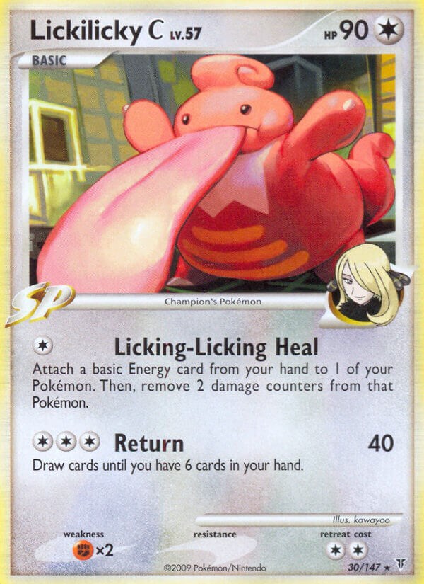 pokemon lickilicky card