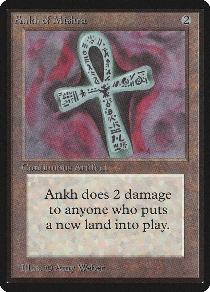 Ankh of Mishra - Beta Edition - Magic: The Gathering