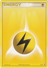 Lightning Energy (Plusle) card artwork