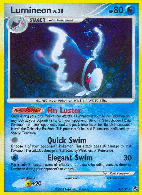 Lumineon card artwork