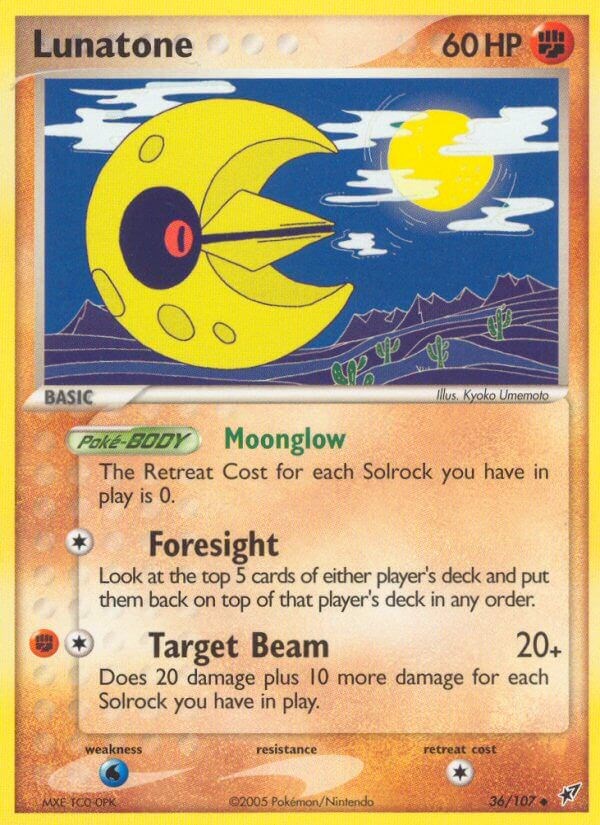 Lunatone card artwork