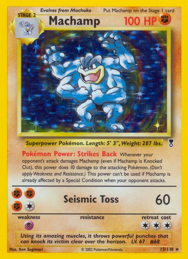 Machamp card artwork