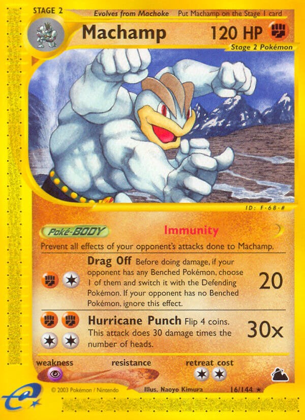 Machamp card artwork