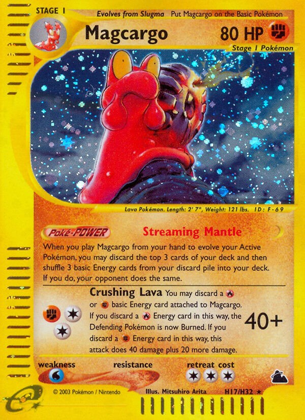 Magcargo (Skyridge) — Pokémon TCG card