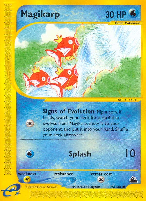 Magikarp card artwork