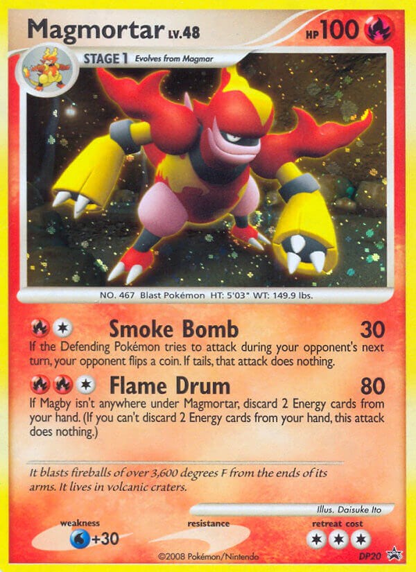 Magmortar card artwork