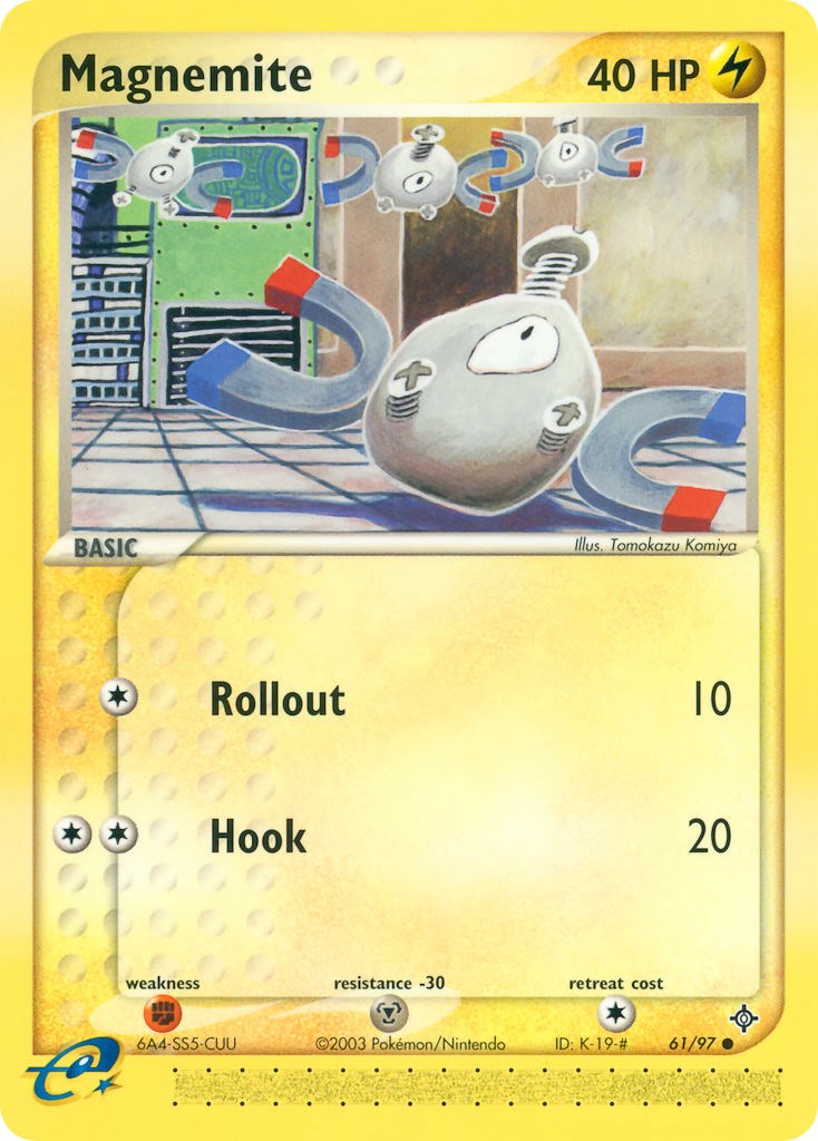 Magnemite card artwork