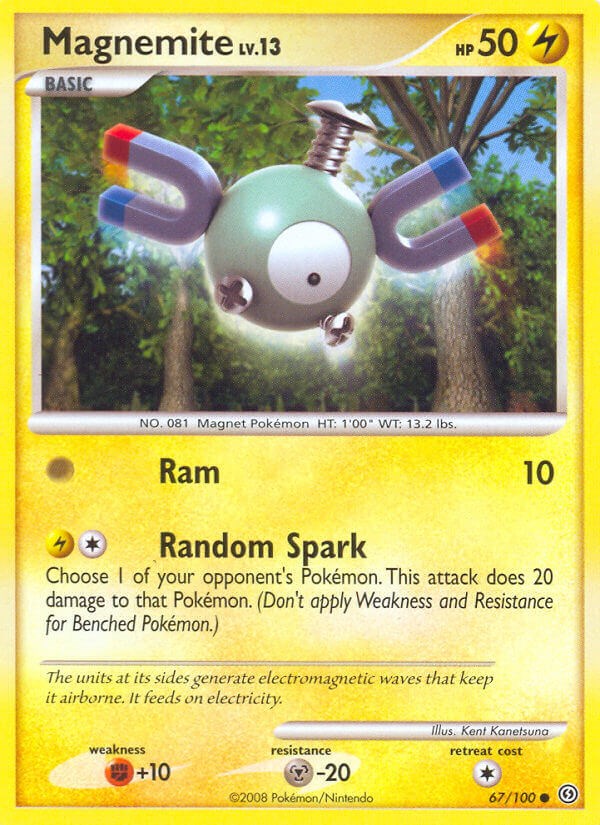 Magnemite card artwork
