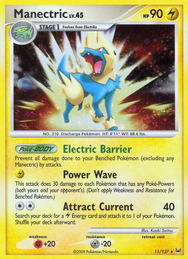 Manectric card artwork