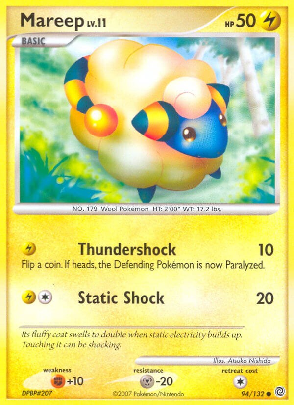 Mareep card artwork