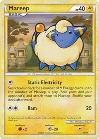 Mareep (#13) card artwork