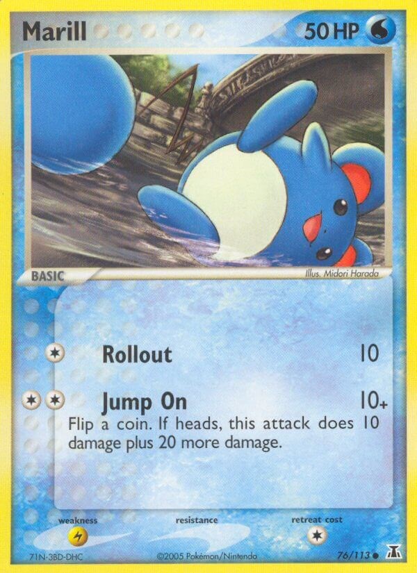 Marill card artwork