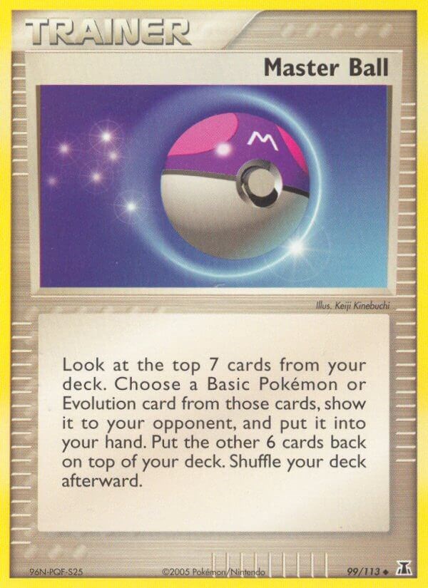 Master Ball card artwork