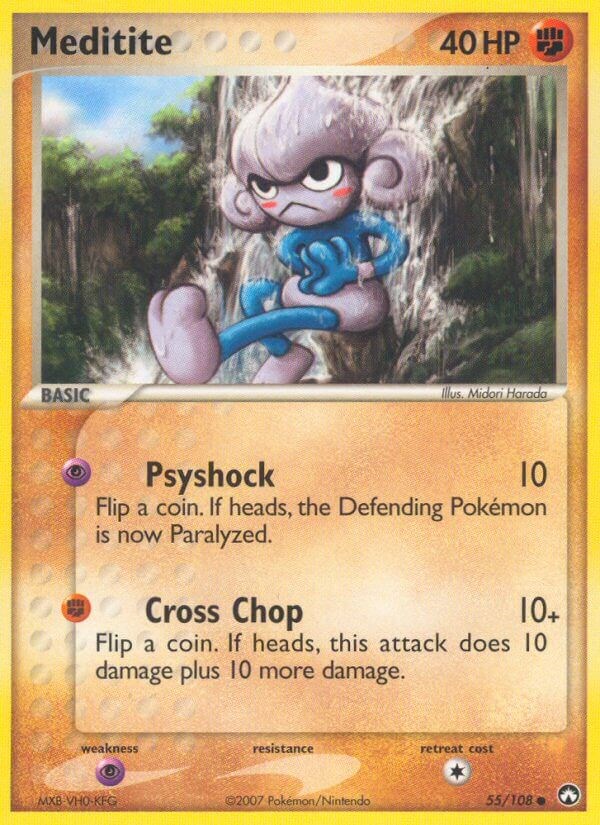 Meditite card artwork