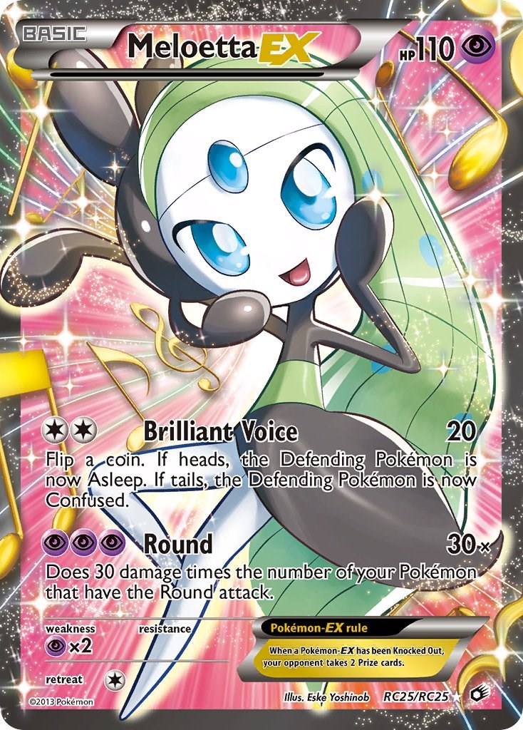 Pokemon M Meloetta Ex 6