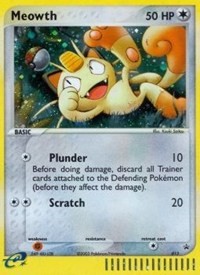 Meowth card artwork