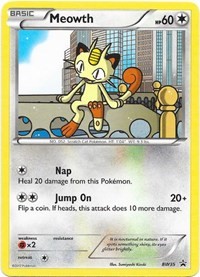 Meowth card artwork
