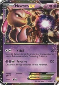 Mewtwo-EX card artwork