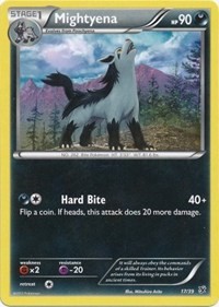Mightyena card artwork
