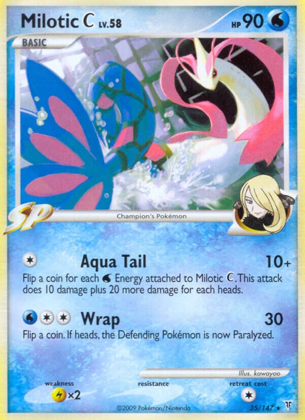 Milotic C card artwork