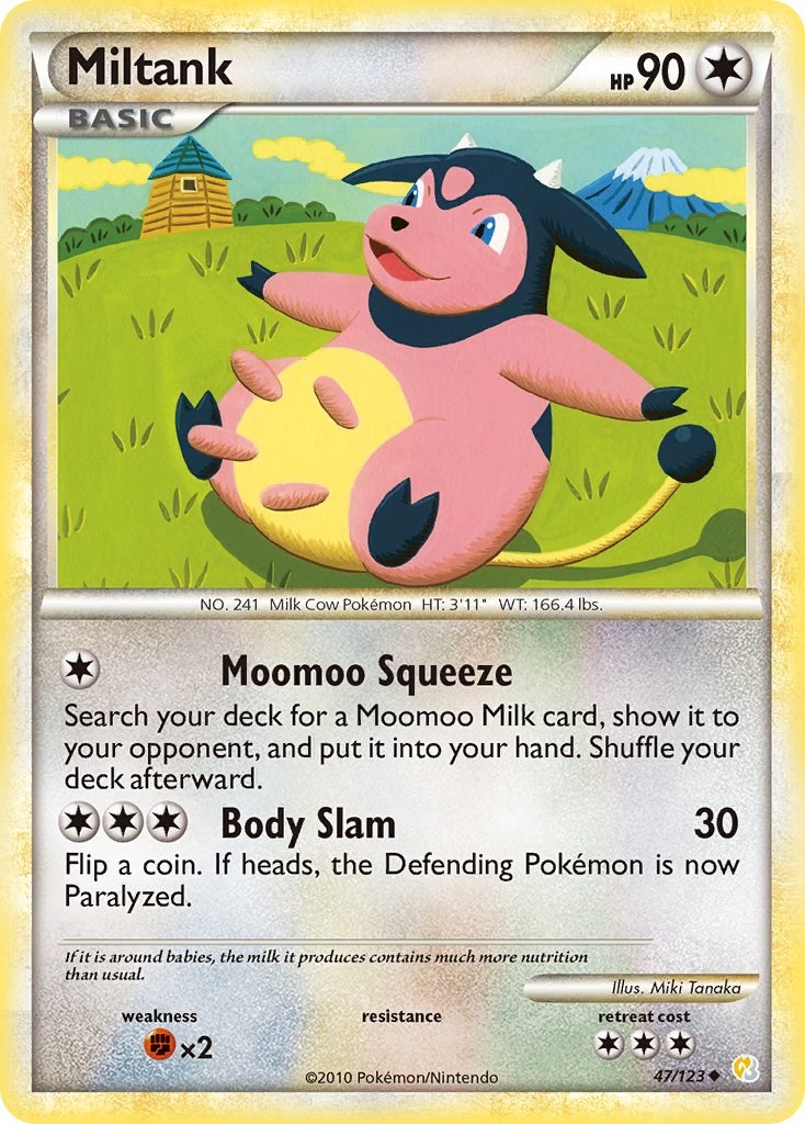 Miltank - HeartGold SoulSilver - Pokemon