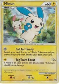 Minun card artwork