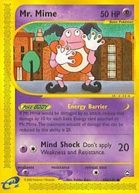 Mr. Mime (95b) card artwork