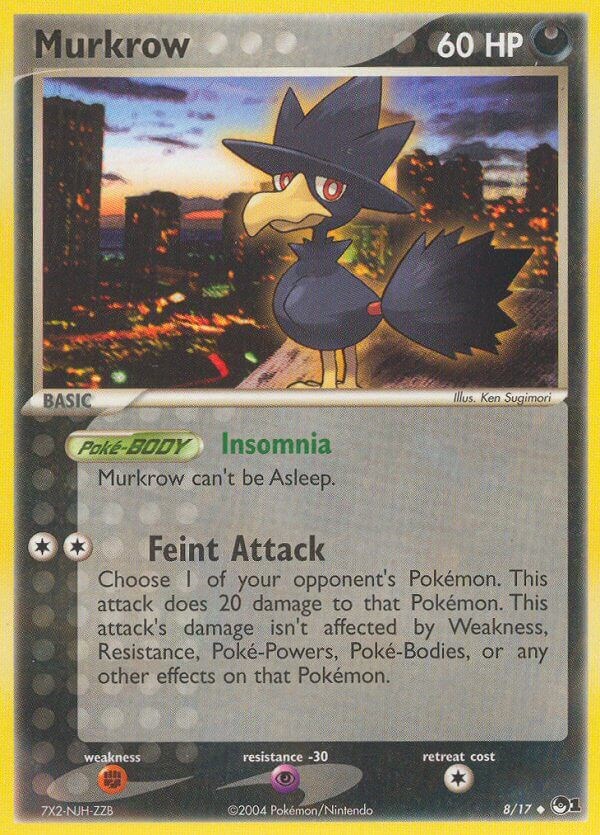 Murkrow card artwork