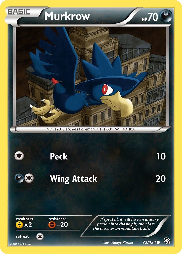 Murkrow card artwork