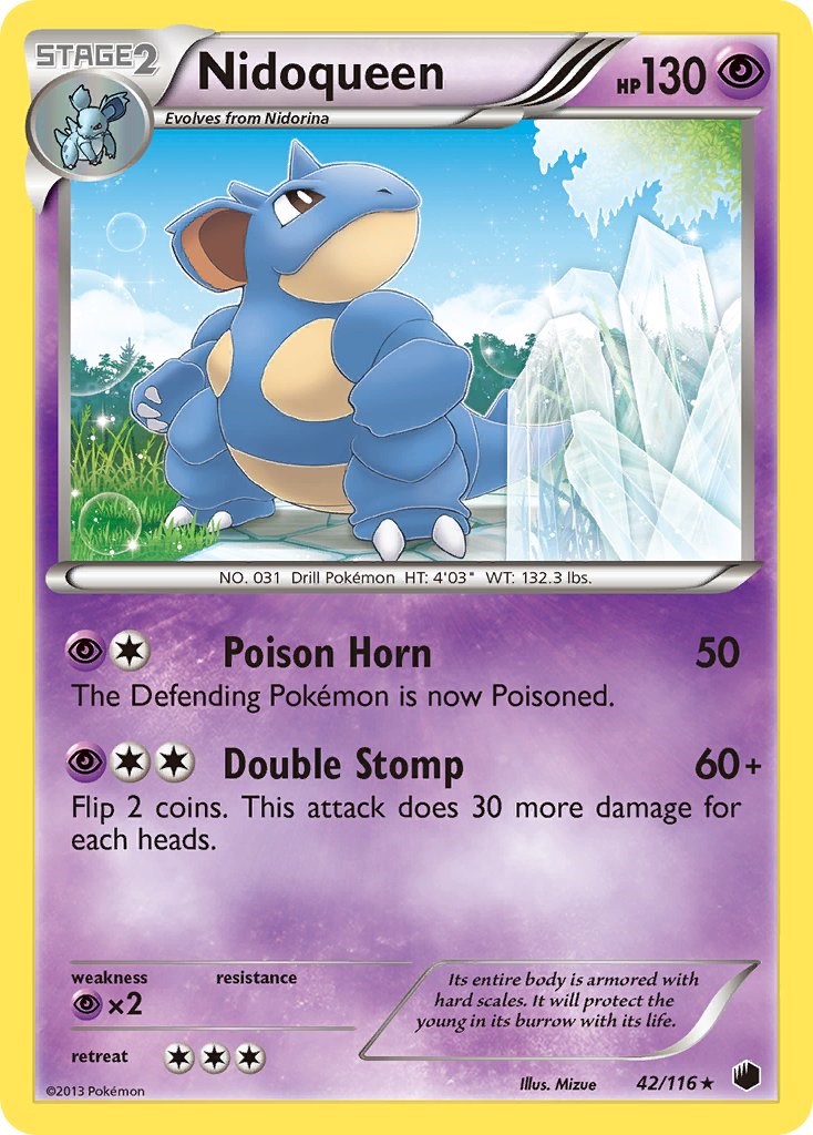Nidoqueen card artwork