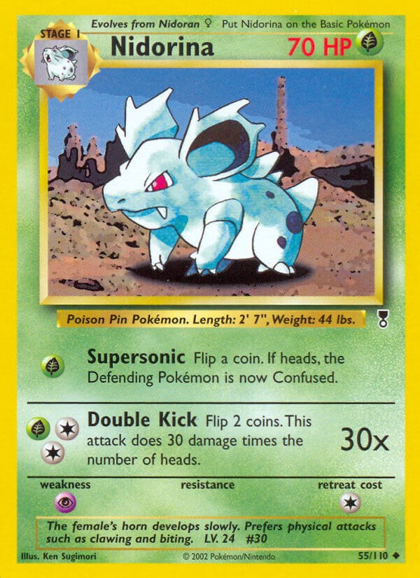 Nidorina card artwork