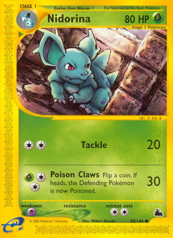 Nidorina card artwork