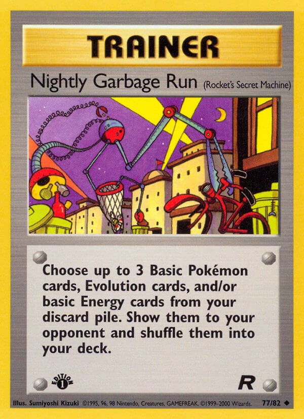 Nightly Garbage Run card artwork