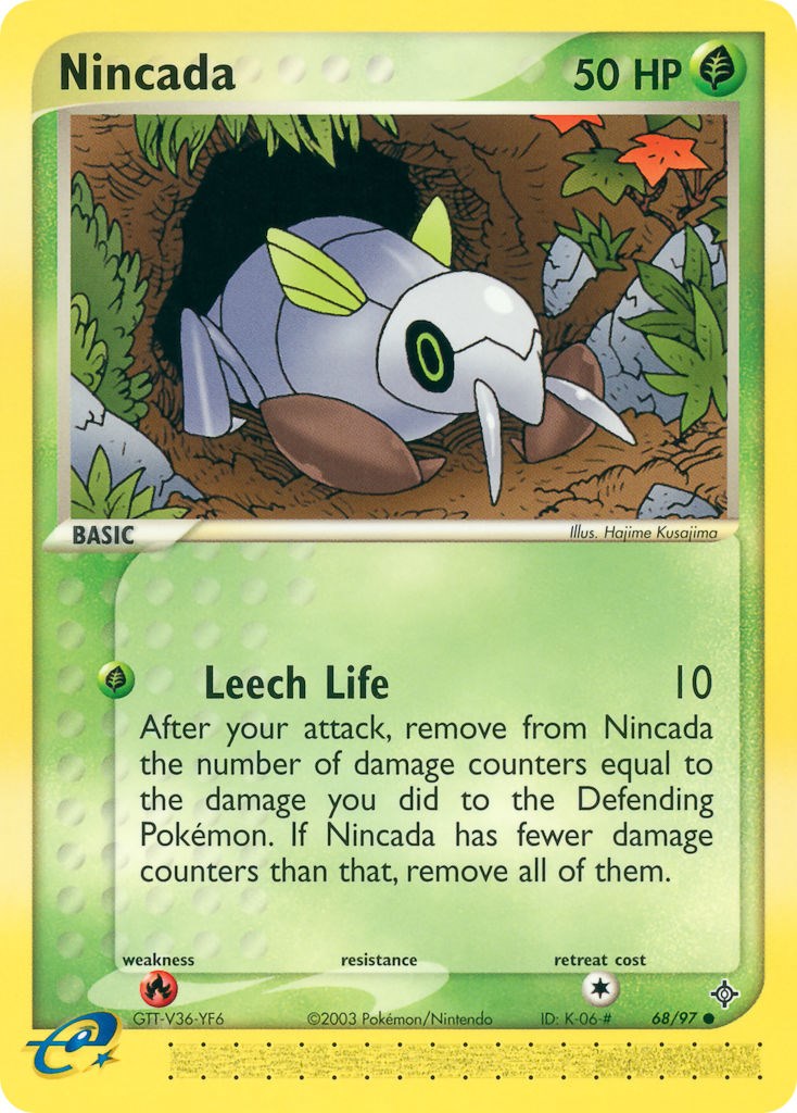 Nincada card artwork