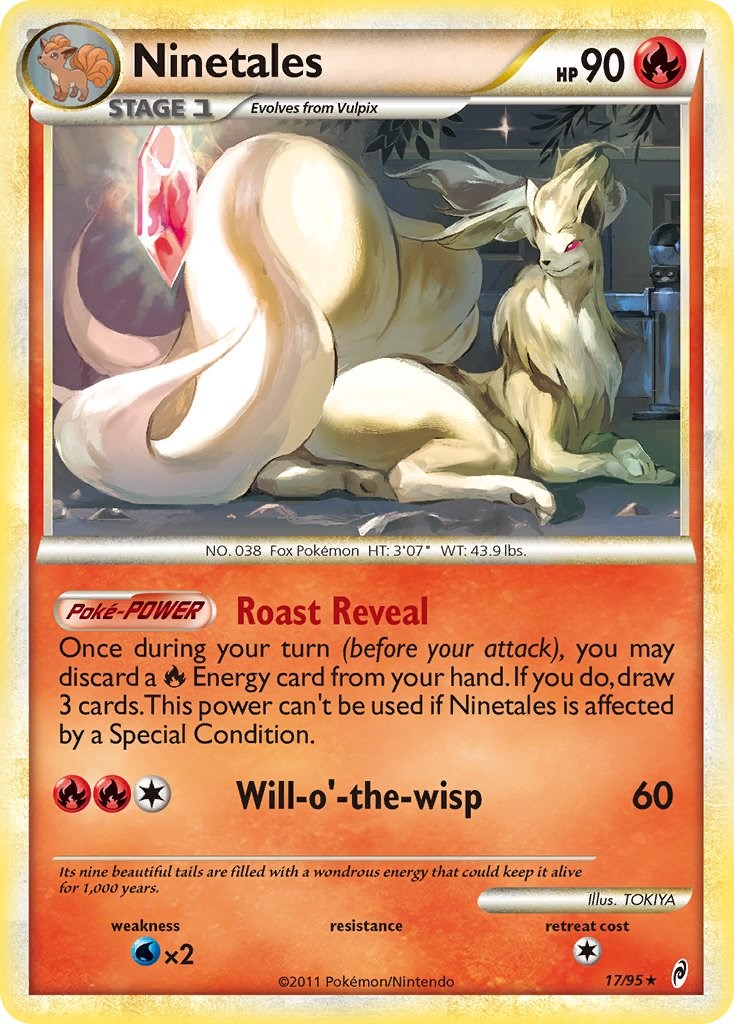 Ninetales card artwork