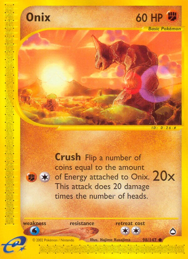 Players Report that Onix will be the Star of the First Pokemon