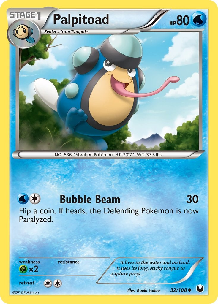 Palpitoad card artwork