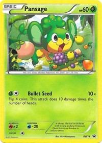 Pansage card artwork