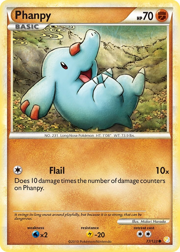 Phanpy card artwork