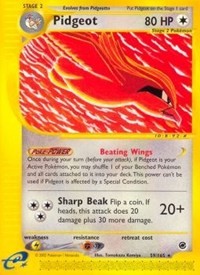 Pidgeot card artwork