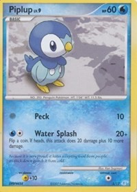 Piplup card artwork