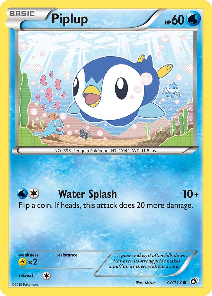 Piplup card artwork