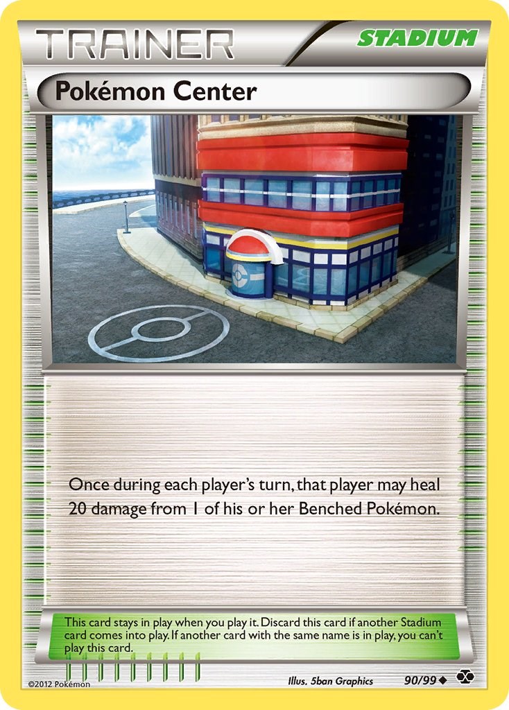 Pokémon Center card artwork