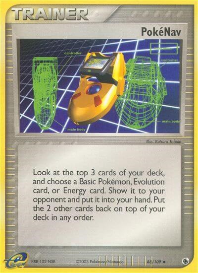 PokéNav card artwork