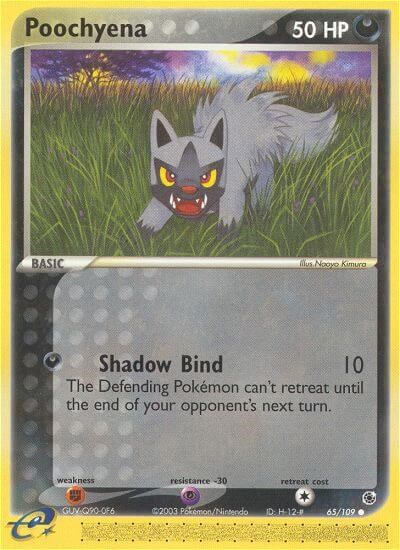 Poochyena card artwork